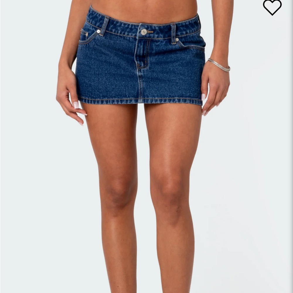 NWT edikted Spencer low rise mini skirt, xs